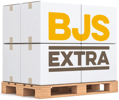 BJS extra package on pallet